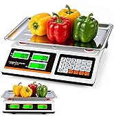 Atogou 88lb/40kg Price Computing Scale, Commercial Food Kitchen Scale