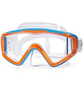 Kids Swim Mask - 180° Anti-Fog Swim Goggles for Child Snorkeling Diving Mask, Leak-Proof Kids Swi...
