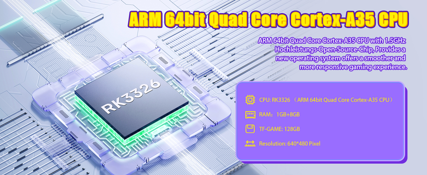 New Upgrade R36T RetroHandheldGameConsole