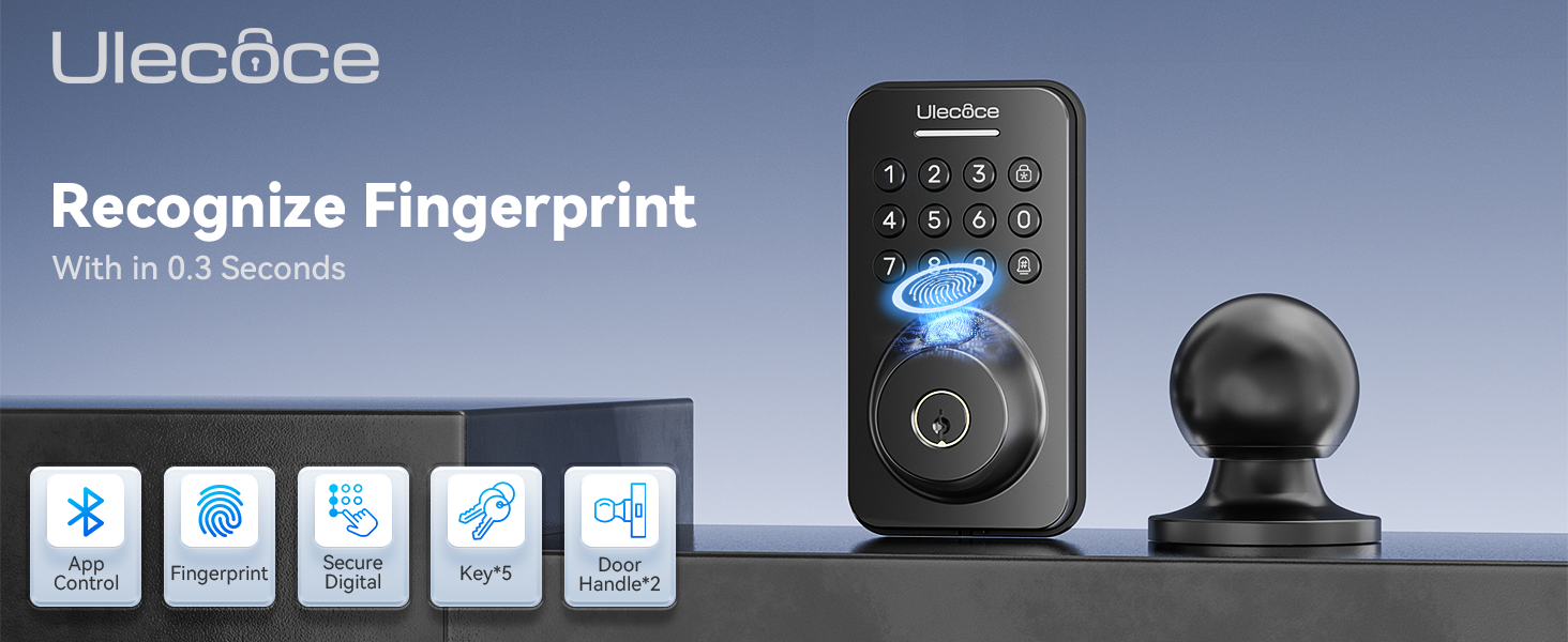 Keyless Entry Door Lock Set