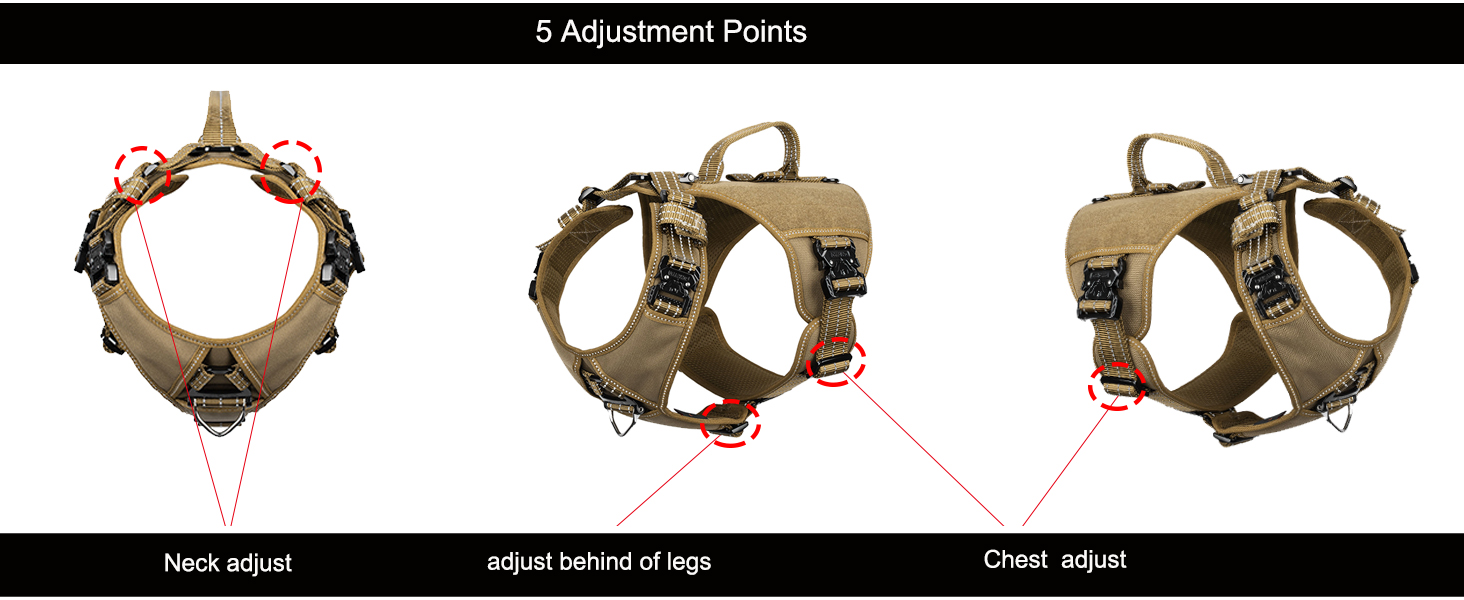 dog vest adjust