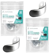 100 3.5mm M4 Decidious (Small) Dental Metal Matrices Sectional Contoured Matrix Refills