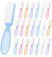 NICEMOVIC 20 Pcs Nail Brush for Cleaning Fingernails, Handle Grip Nail Scrubber Brush, Hand Finge...