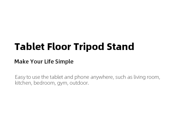 Floor Tablet Stand Holder