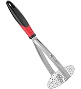 Joyoldelf Heavy Duty Potato Masher, Stainless Steel Integrated Masher Kitchen Tool & Food Masher/...