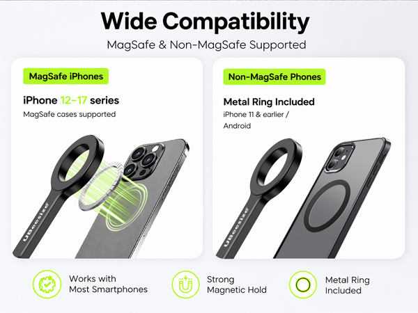 WideCompatibility, MagSafe & Non-MagSafe Supported