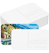 PATIKIL Watercolor Postcards, Rounded Corner Hot Pressed