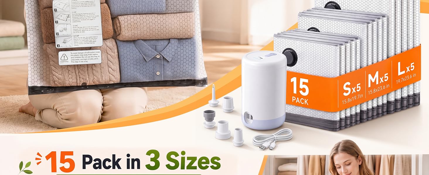 travel vacuum bags