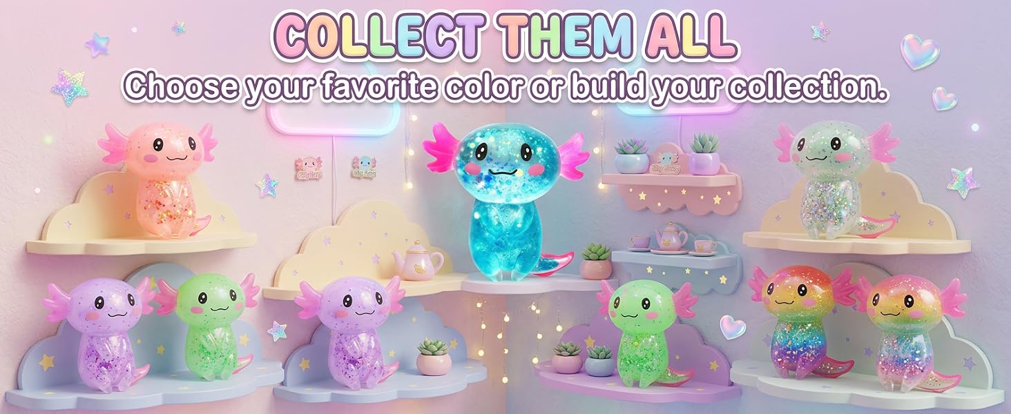 Axolotl Squishy Stress Relief Toy