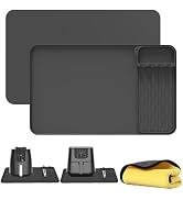 Large Silicone Mat for Air Fryer, 26x16 Inch Heat Resistant Countertop Protector Mat for Kitchen,...
