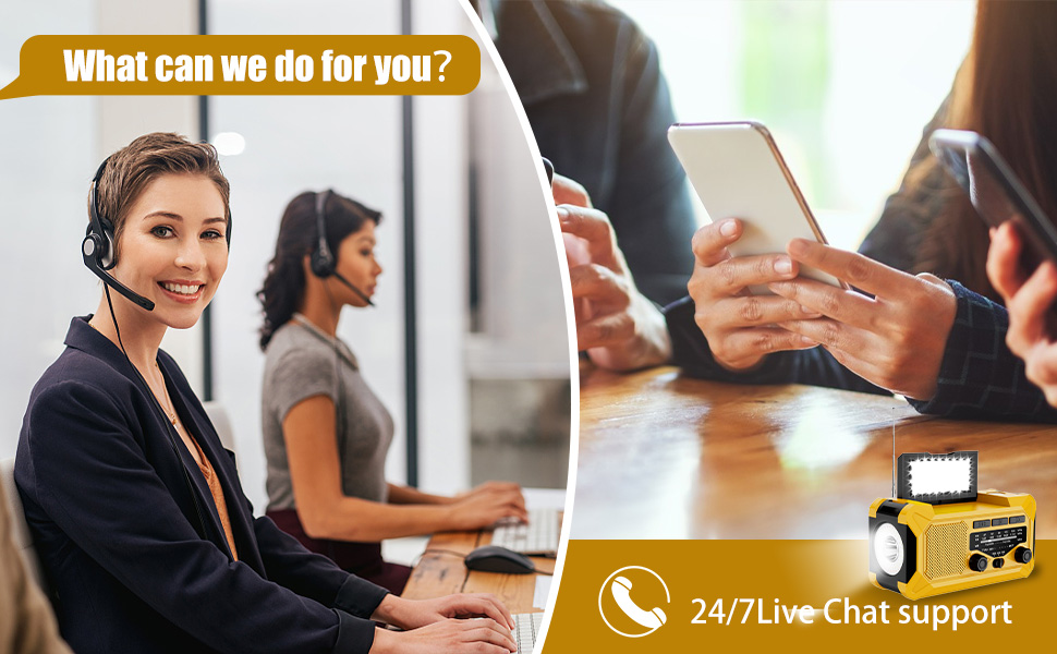 solar radio hand crank