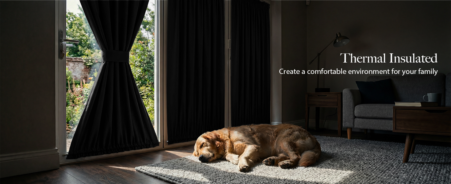door blinds door curtain for door window thermal insulated