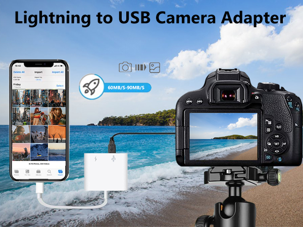 Lightning to USB Camera Adapter