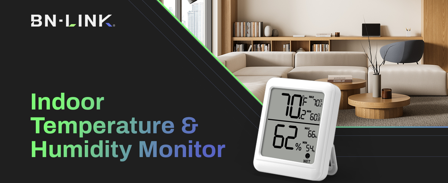 Digital Hygrometer Indoor Thermometer