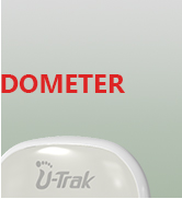 U-Trak Pedometer for Walking