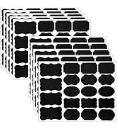 Wisdompro Chalkboard Labels, 190 Pcs Waterproof, Reusable & Removable Blackboard Stickers for Sto...