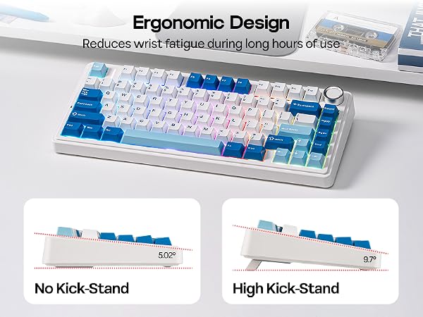 F75 wireless gaming keyboard