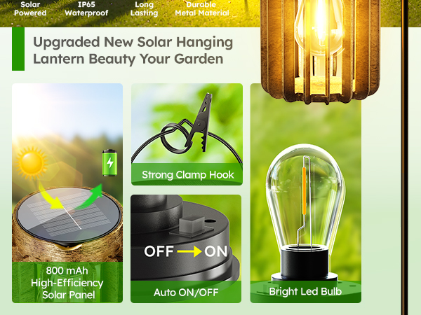 hanging solar lanterns