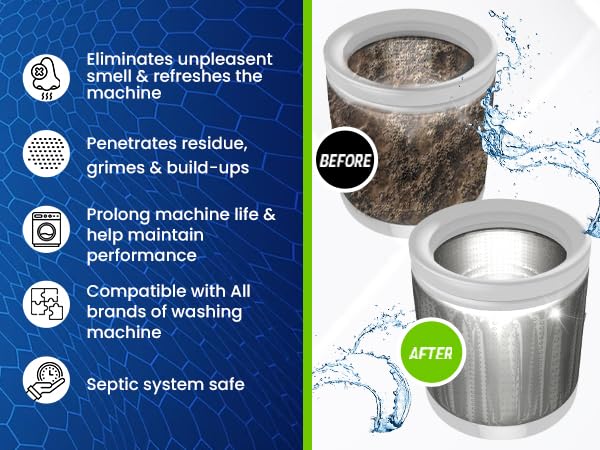 Washer machine tablets