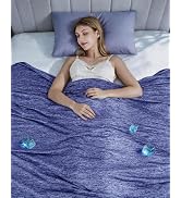 Welfibr Cooling Blankets for Hot Sleepers Lightweight Summer Blankets King Double Sided Cold, Bre...