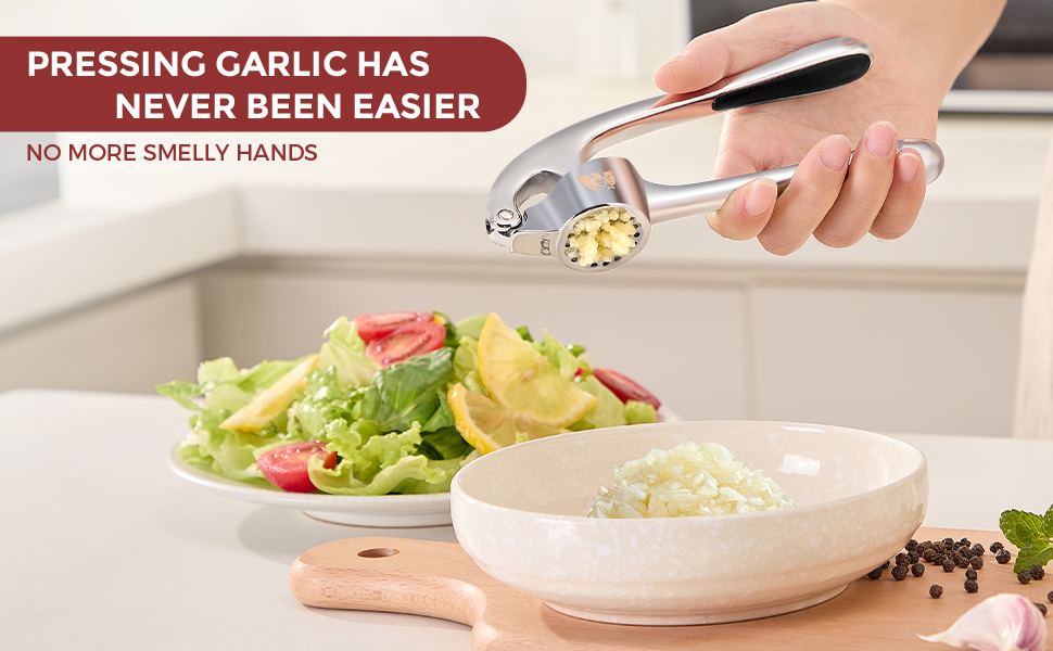 Premum garlic press