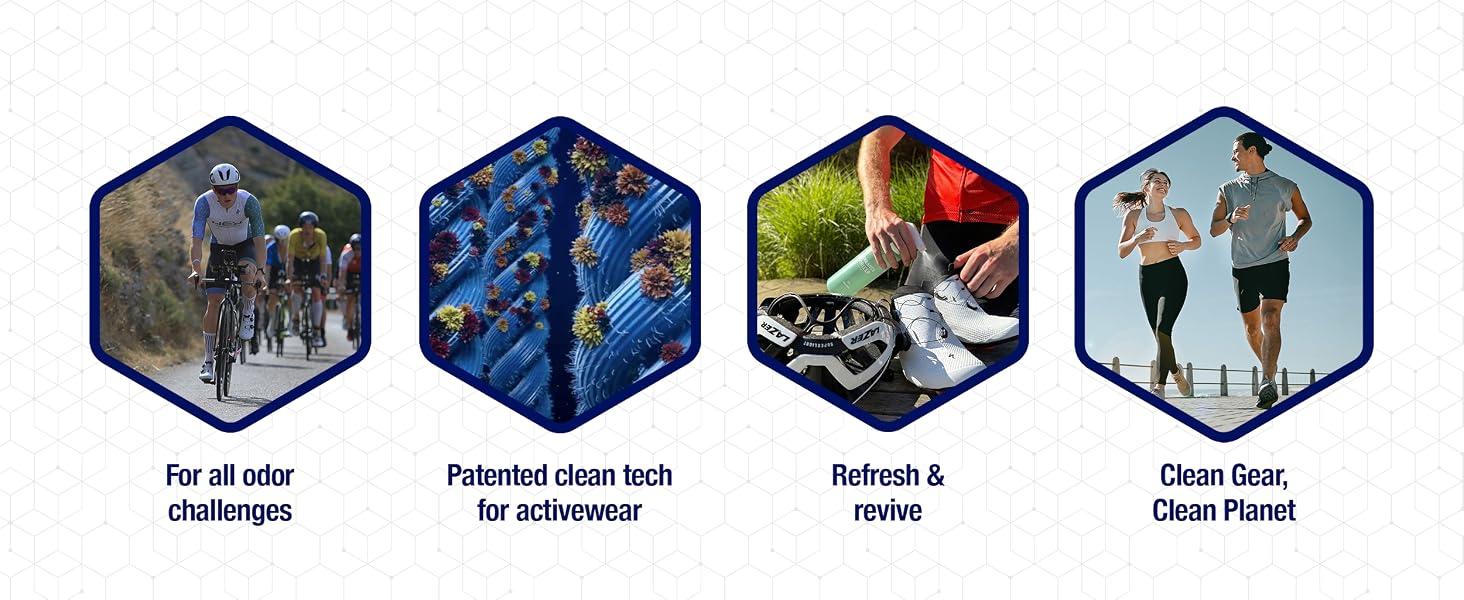 Hex performance deodorizer