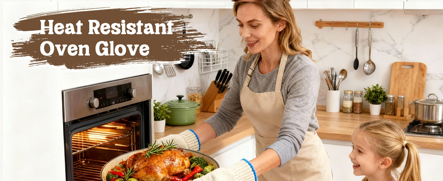 Heat Resistant Oven Glove