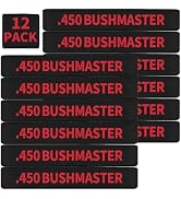 12 Pack Miaozhun .450 Bushmaster Magazine Marking Bands .450 Bushmaster Ammunition Caliber Identi...