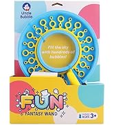 Uncle Bubble Fantasy Bubbling Wand for Tricks, Sculptures and Bubble Art - Makes Bubbles of Many ...