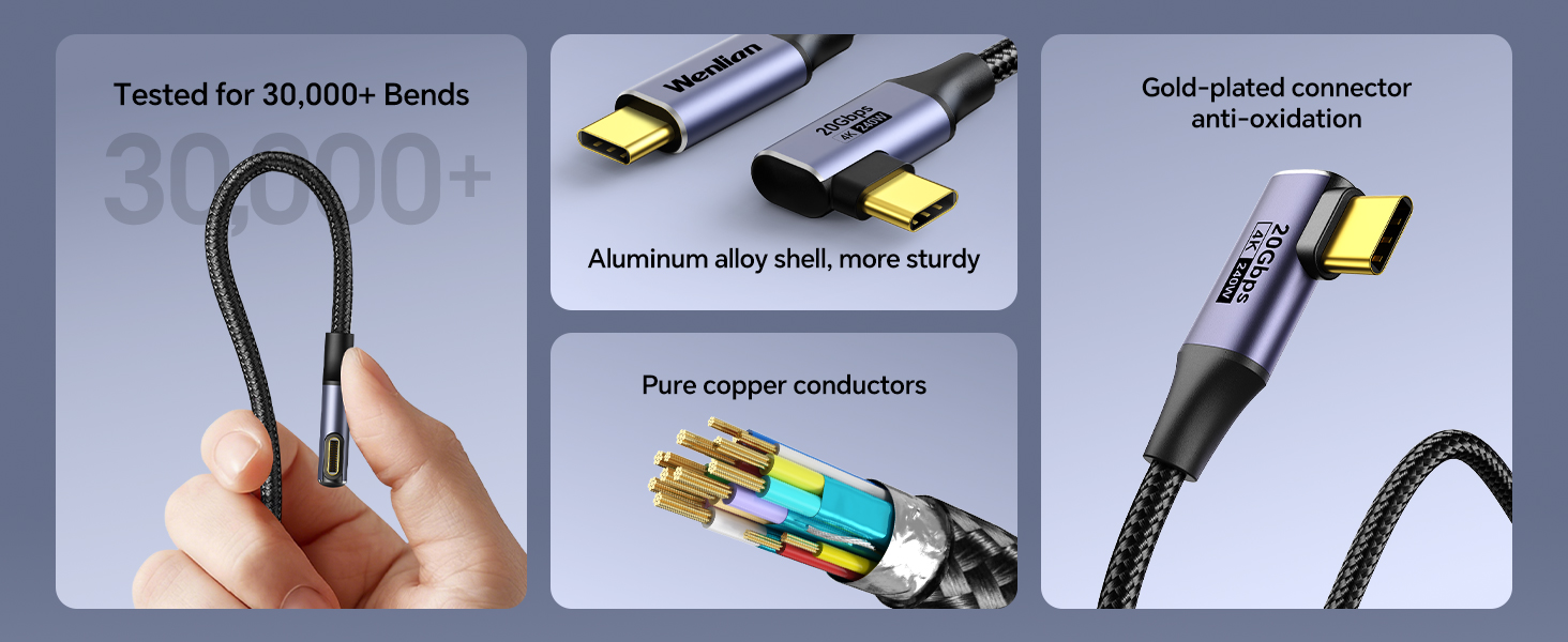 240W usb c to usb c cable