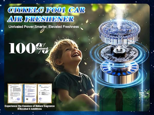 Smart Car Air Freshener, Car Diffuser Air Fresheners