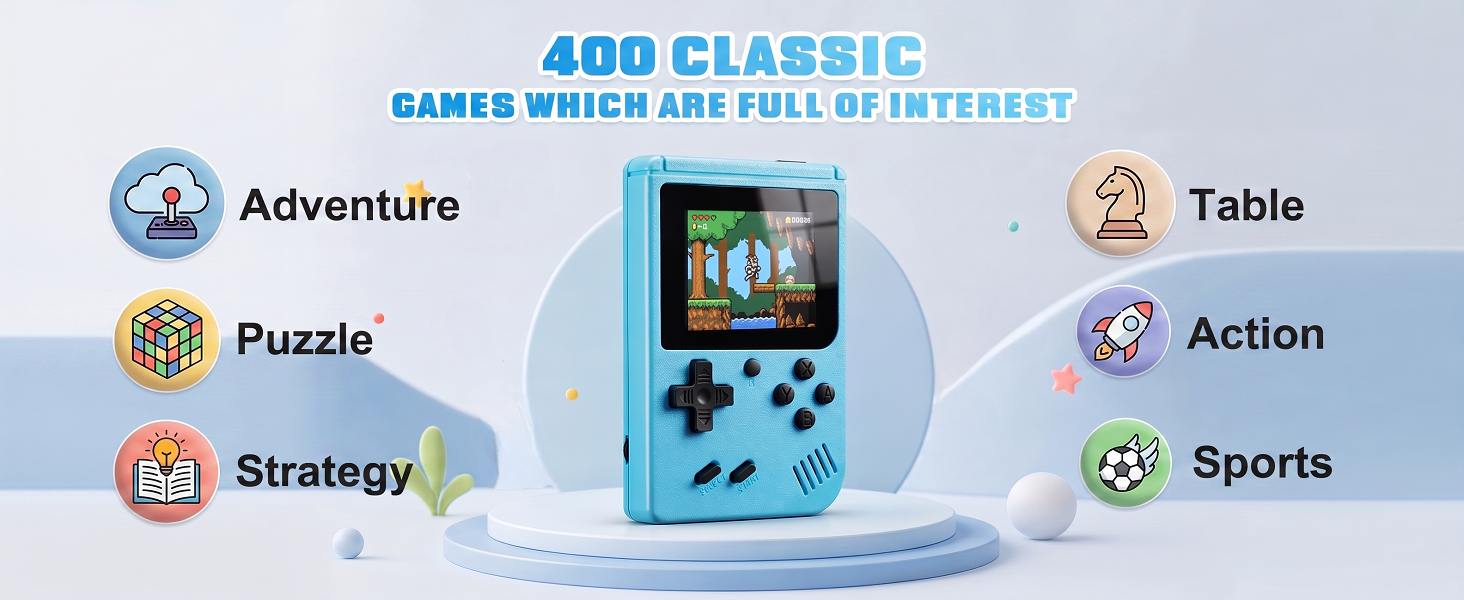 Retro Handheld Game Console
