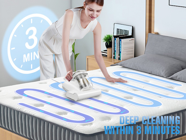 UV bed vacuum cleaner