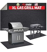 Drymate Under Grill & Griddle Mat, Absorbent, Waterproof, Easy To Clean, Reusable, Deck Protector...