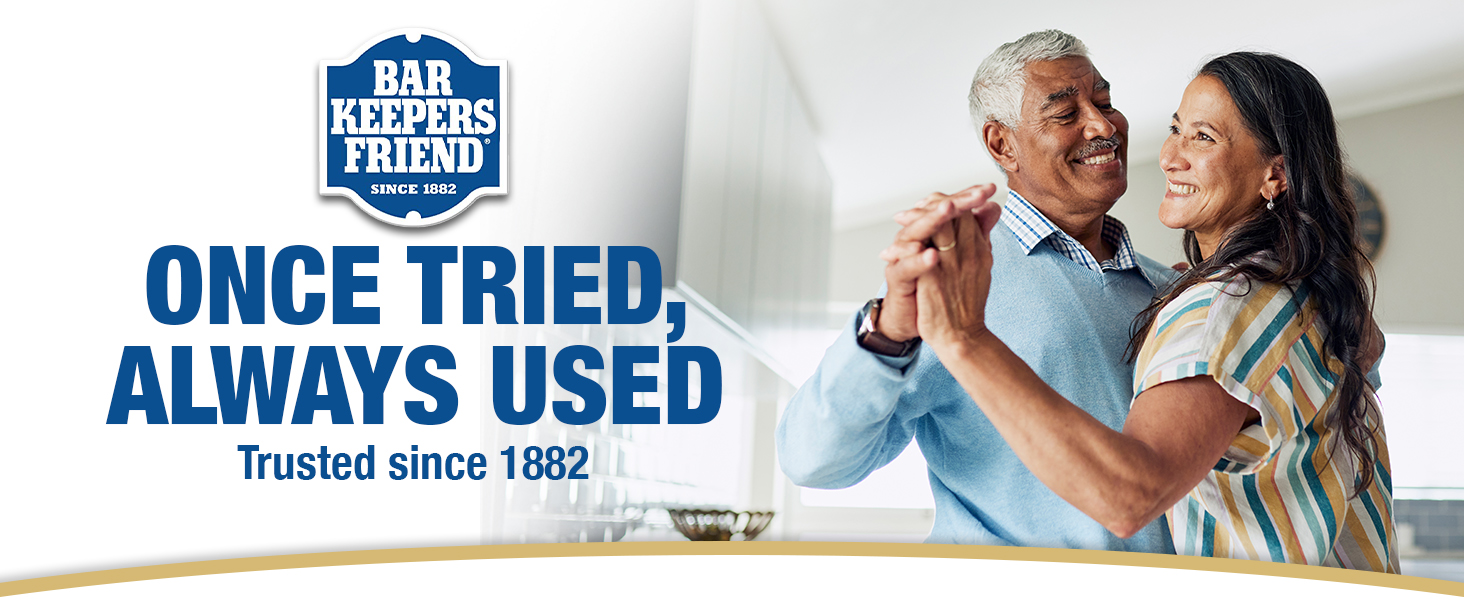 Bar Keepers friend Once tried always used trusted since 1882