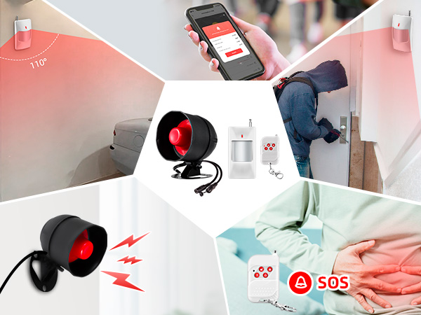 WIFI Alarm Home Security System
