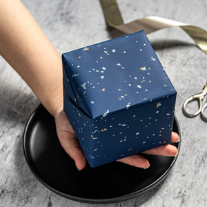 WRAPAHOLIC Cyan Blue Wrapping Paper Roll