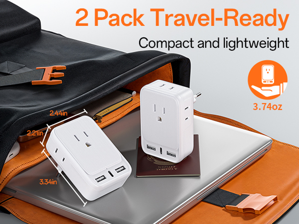 type c travel adapter