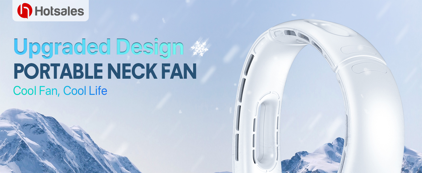 Premium A+ Full Image 1 Neck Fan Desktop