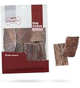 GigaBite Beef Esophagus Dog Treats - Natural Gullet Sticks for Dogs, High Protein Single Ingredie...