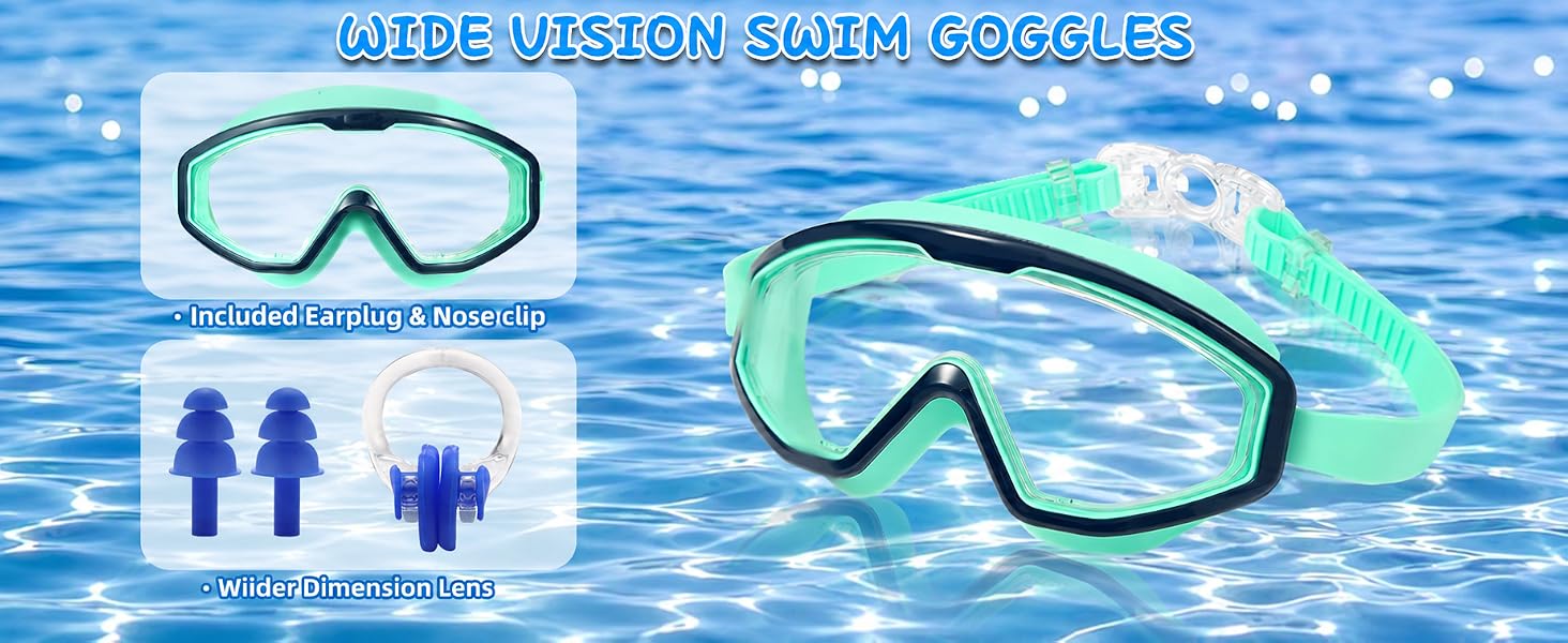kids goggles with nose cover