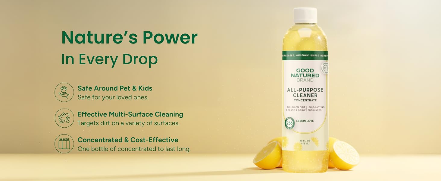 all purpose cleaner good natured brand cleaning concentrate all natural cleaning products