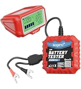 leagend BT2000 Pro Smart Battery Monitor with Bluetooth – Solar-Powered 433MHz Wireless Display, ...