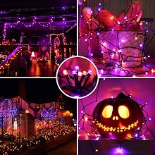 Halloween lights outdoor waterproof