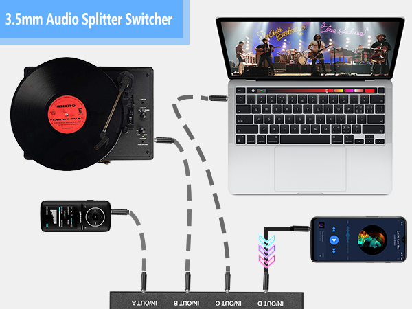 stereo switcher