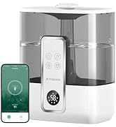 Flymoon 5L Quiet Mist Humidifier for Bedroom Large Room, Air Humidifier for Baby & Plants, Top Fi...