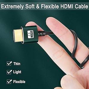 Ultra Soft & Flexible HDMI cable