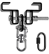 SELEWARE Heavy Duty Steel Beam Clamp, Heavy Bag Mount, Punching Bag Hanger Heavy Duty Holder for ...