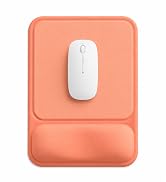eulps Gel Mouse Pad with Wrist Rest, Ergonomic Rectangular Mousepad with Soft Gel Wrist Support, ...