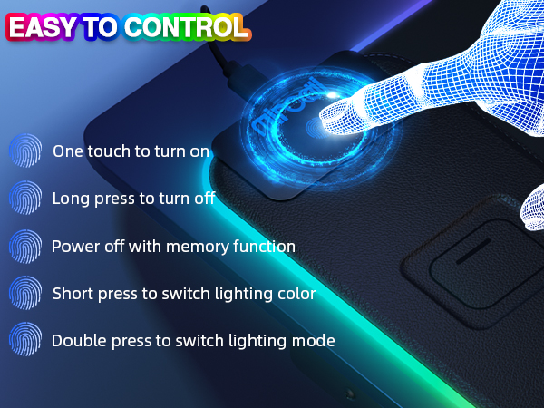 rgb mouse mat